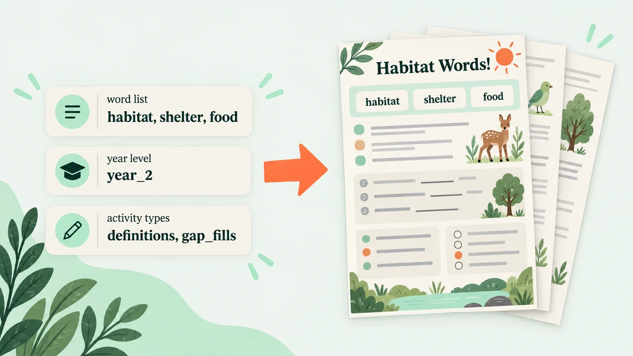 Vocabulary Worksheets images 2