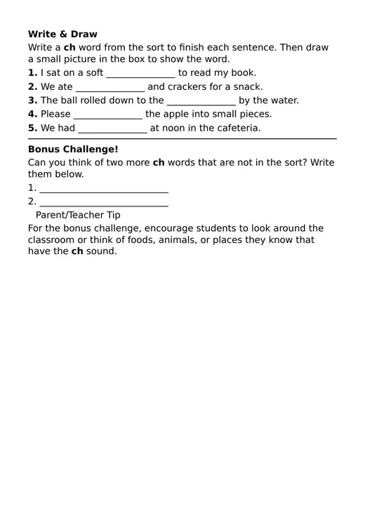 Page 2 of 2 made by Phonics Worksheet Generator